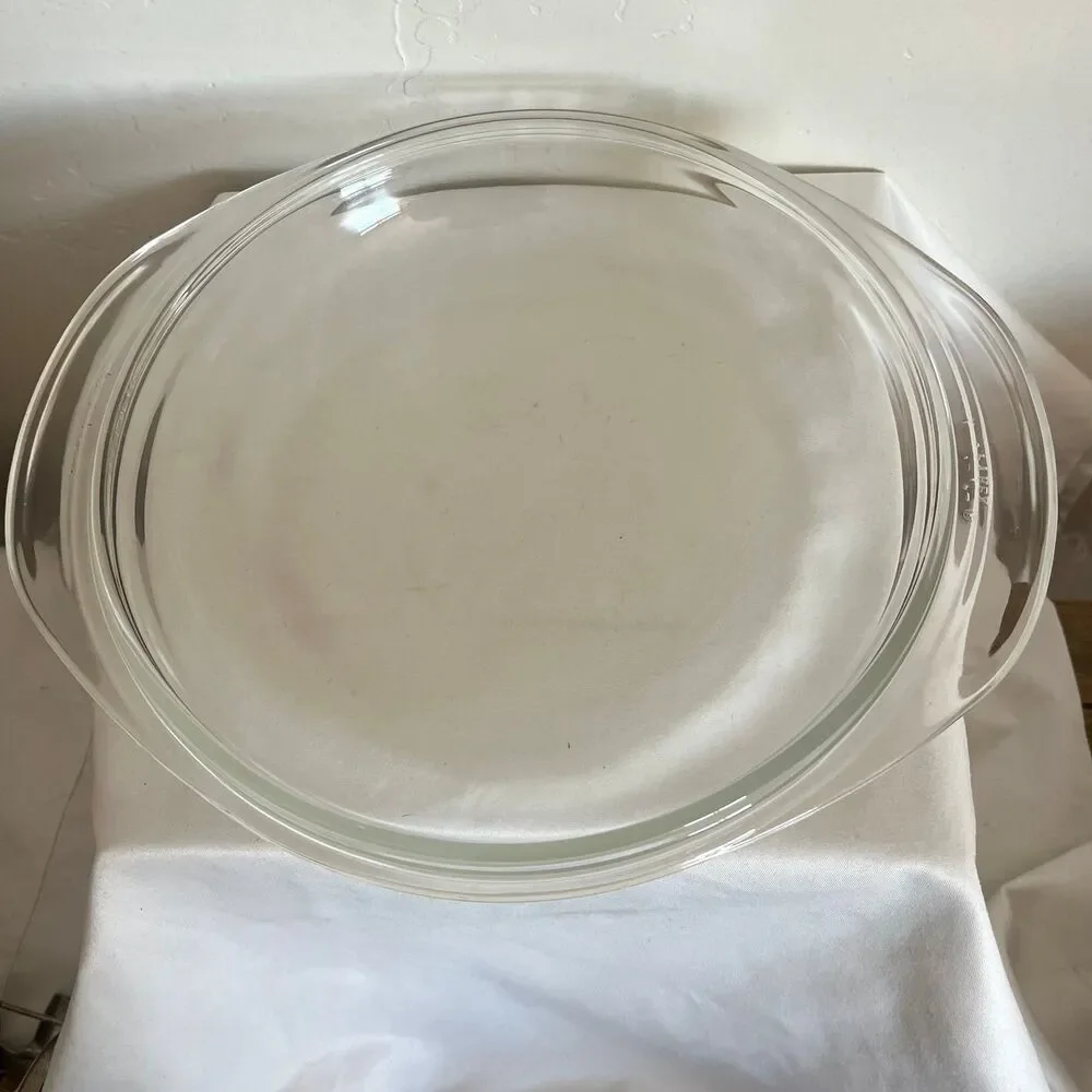 Pyrex 684-C Clear Glass 2 Quart Casserole Replacement Lid 10.25